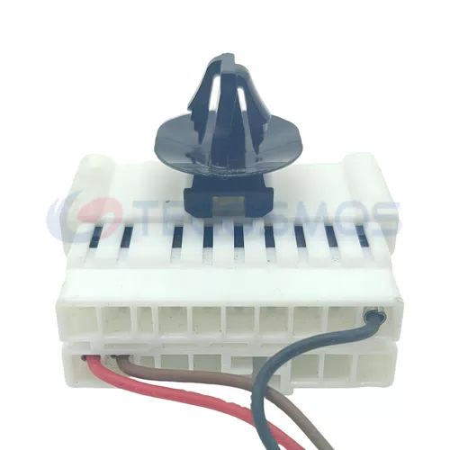 16-Pin Male CT16-0010G Auto Parts White ABS & Nylon Housing with Copper Contact Material for Wire Connections - image 2